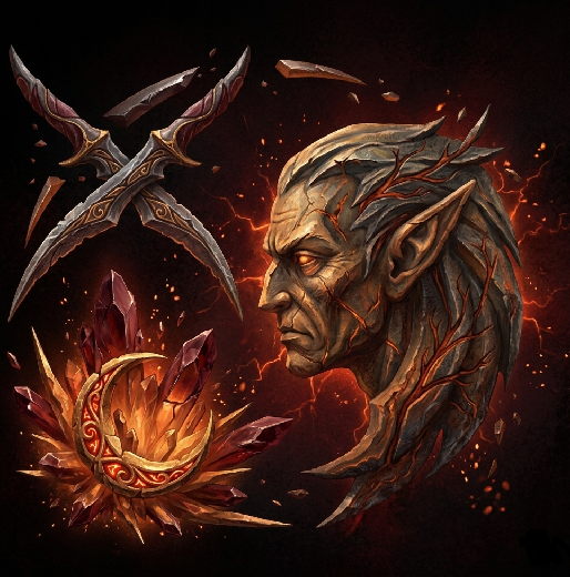 The Last Elf wordmark logo