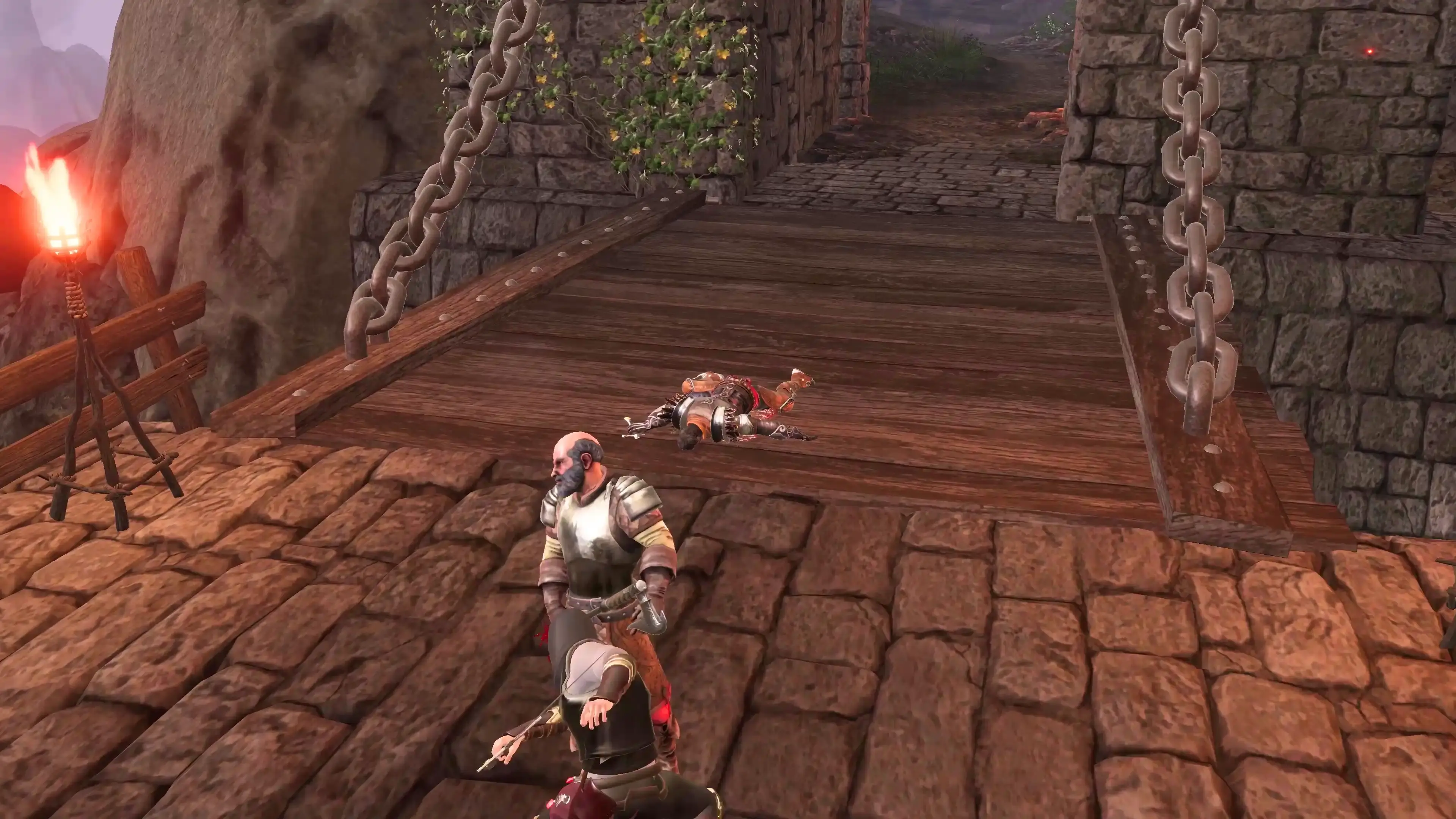 The Last Elf monster encounter screenshot