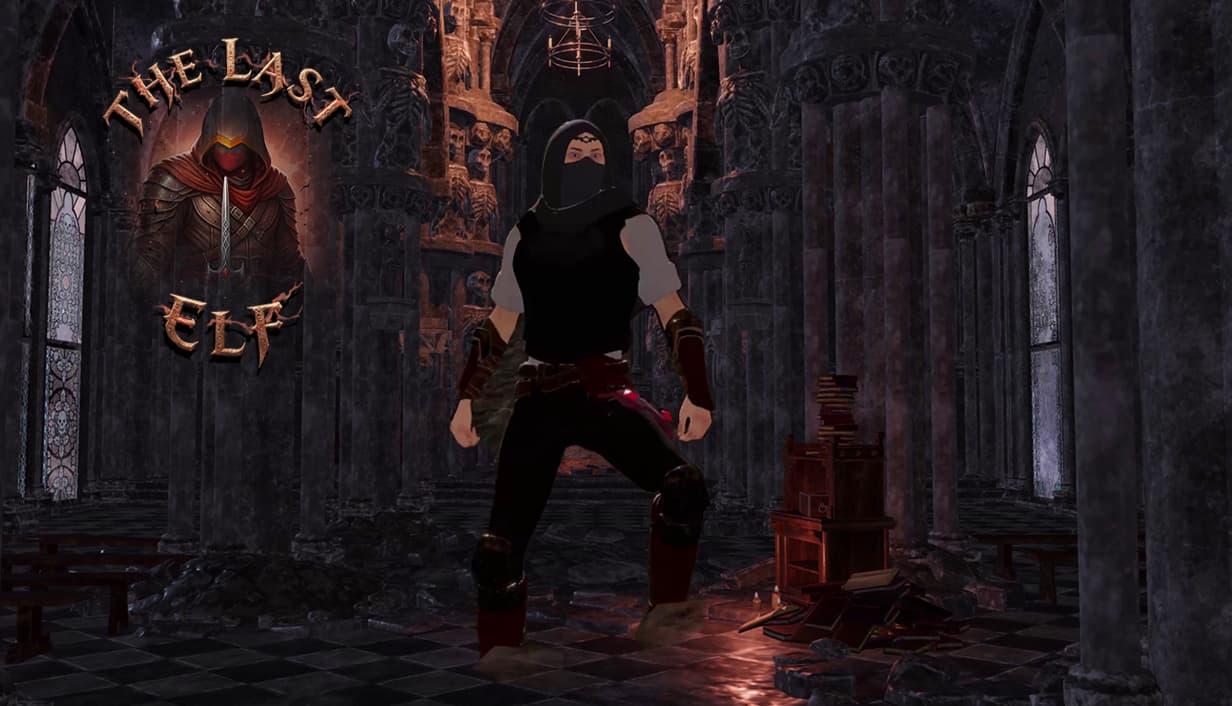 The Last Elf key art with logo