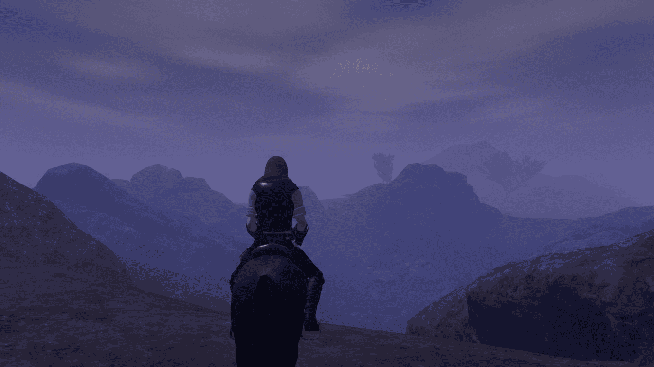 Demon encounter in the cursed lands of The Last Elf